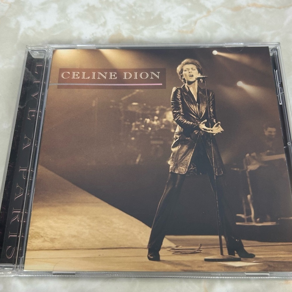 Céline Dion - Live à Paris CD 1996